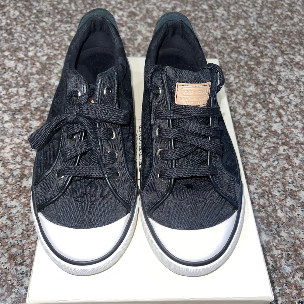 COACH BARRETT Black Sneakers